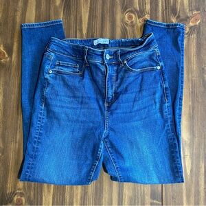 Loft The Skinny Jeans Women’s Size 4 / 27 High Rise Blue Denim EUC